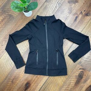 IVIVVA 12 black perfect your practice zip up warm up dance workout jacket
